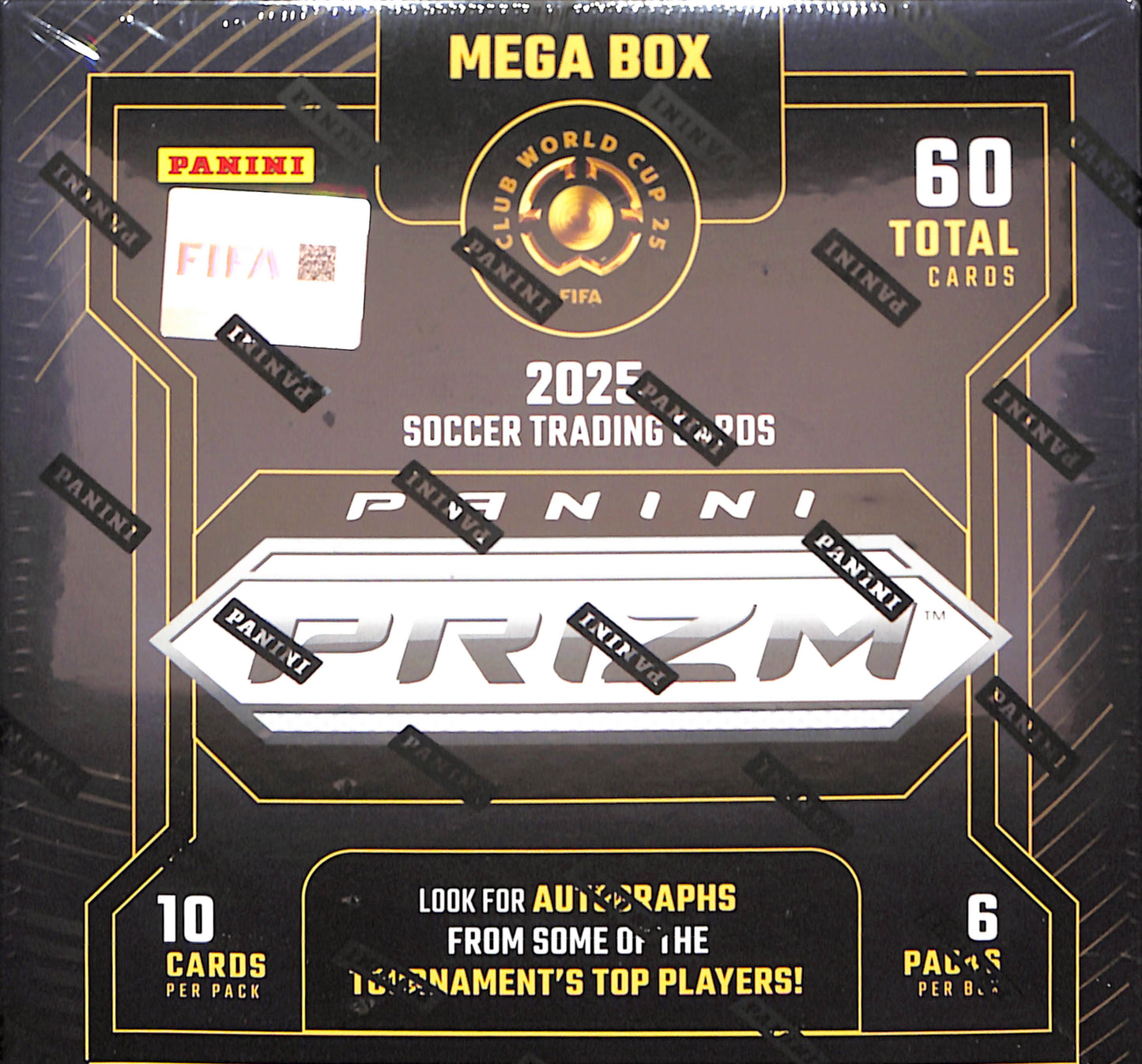 2025 Panini Prizm FIFA World Cup Soccer Hobby Mega - Sealed Wax