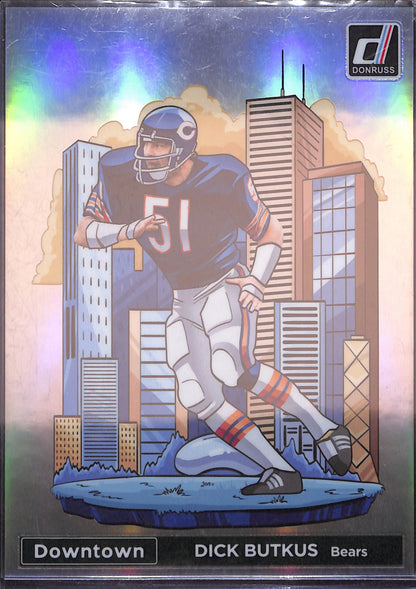 2024 Panini Donruss - Dick Butkus - Downtown - Oversized - Chicago Bears - Football - #9