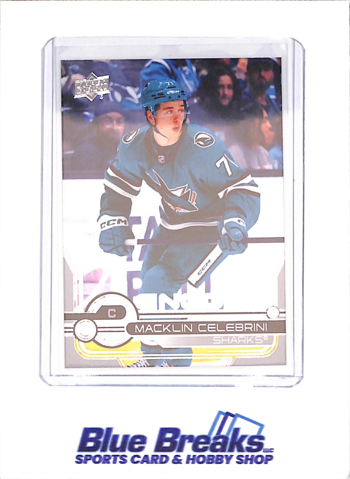 2024-25 Upper Deck Extended Series - Macklin Celebrini - Encore - Rookie -  San Jose Sharks - Hockey - #E-8