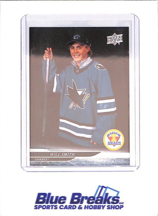 2024-25 Upper Deck Extended Series - Will Smith - 1st Round Draft - RC - San Jose Sharks - Hockey - #747