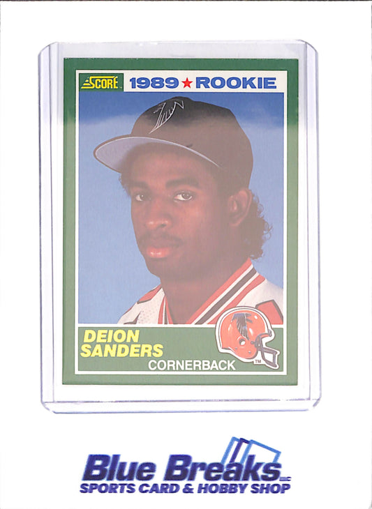 1989 Score - Deion Sanders - Rookie - Atlanta Falcons - Football - #246