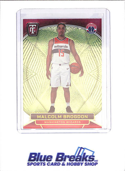 2024-25 Panini Totally Certified - Malcolm Bronson - Green Mirror - 2/99 - Washington Wizards - Basketball - #94