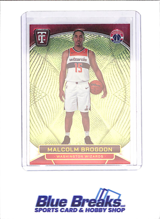 2024-25 Panini Totally Certified - Malcolm Bronson - Green Mirror - 2/99 - Washington Wizards - Basketball - #94