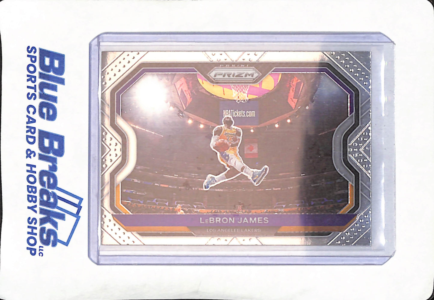 2020- 21 Panini Prizm - Lebron James - Los Angeles Lakers - Kobe Tribute Dunk - Basketball - #1