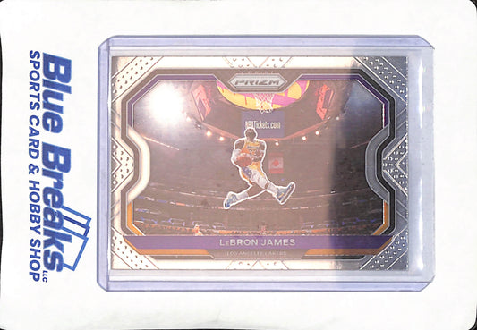 2020- 21 Panini Prizm - Lebron James - Los Angeles Lakers - Kobe Tribute Dunk - Basketball - #1