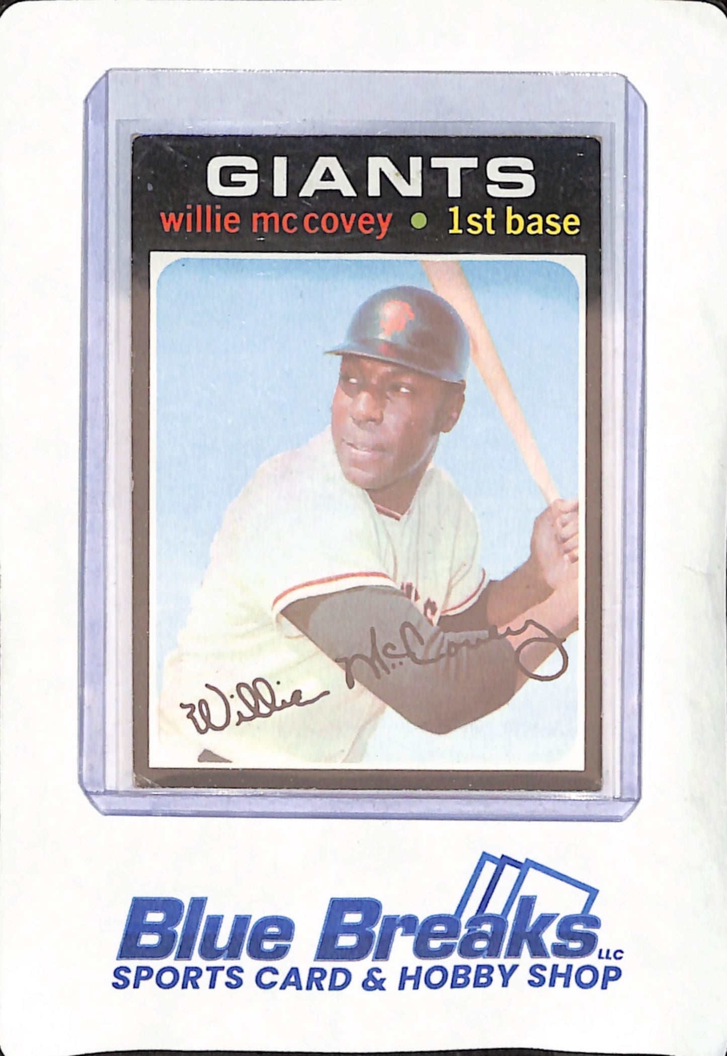1971 Topps - Willie McCovey - SanFrancisco Giants - Baseball - #50