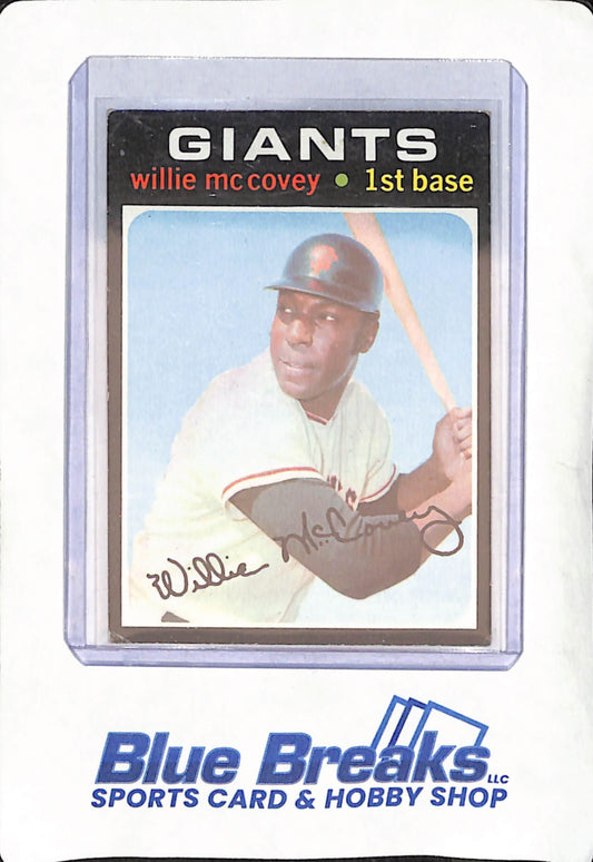 1971 Topps - Willie McCovey - SanFrancisco Giants - Baseball - #50