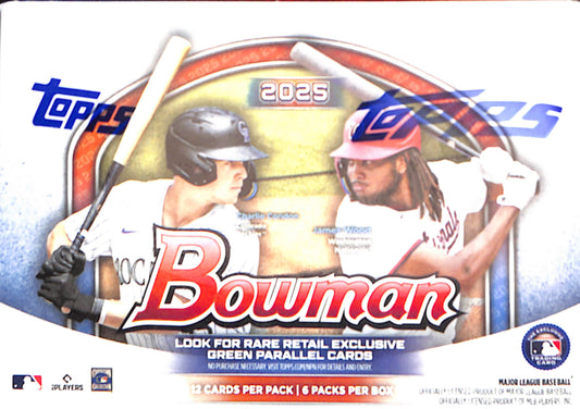 2025 Bowman Baseball - 6 Pack Blaster - Sealed Wax