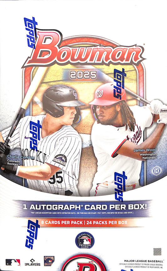 2025 Bowman Baseball - Hobby Box - Sealed Wax