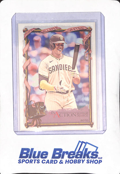 2023 Topps Allen & Ginter - In Action - Juan Soto - #38 - Padres - Baseball