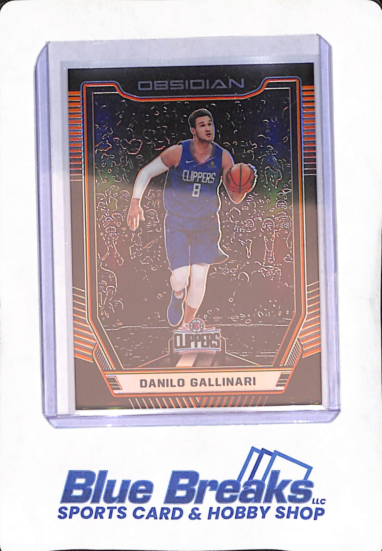 2018-19 Panini Obsidian - orange - Danilo Gallinari -09/25 - #37 - Clippers - Basketball
