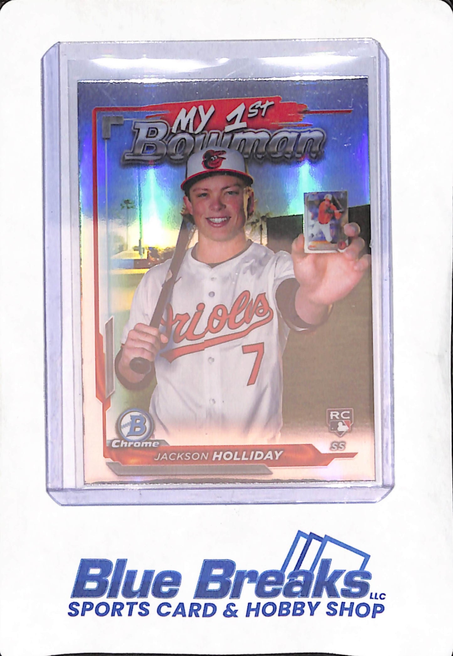 2024 Bowman Chrome - My 1st Bowman - Jackson Holliday - RC - #M1B-17 - Orioles - Baseball