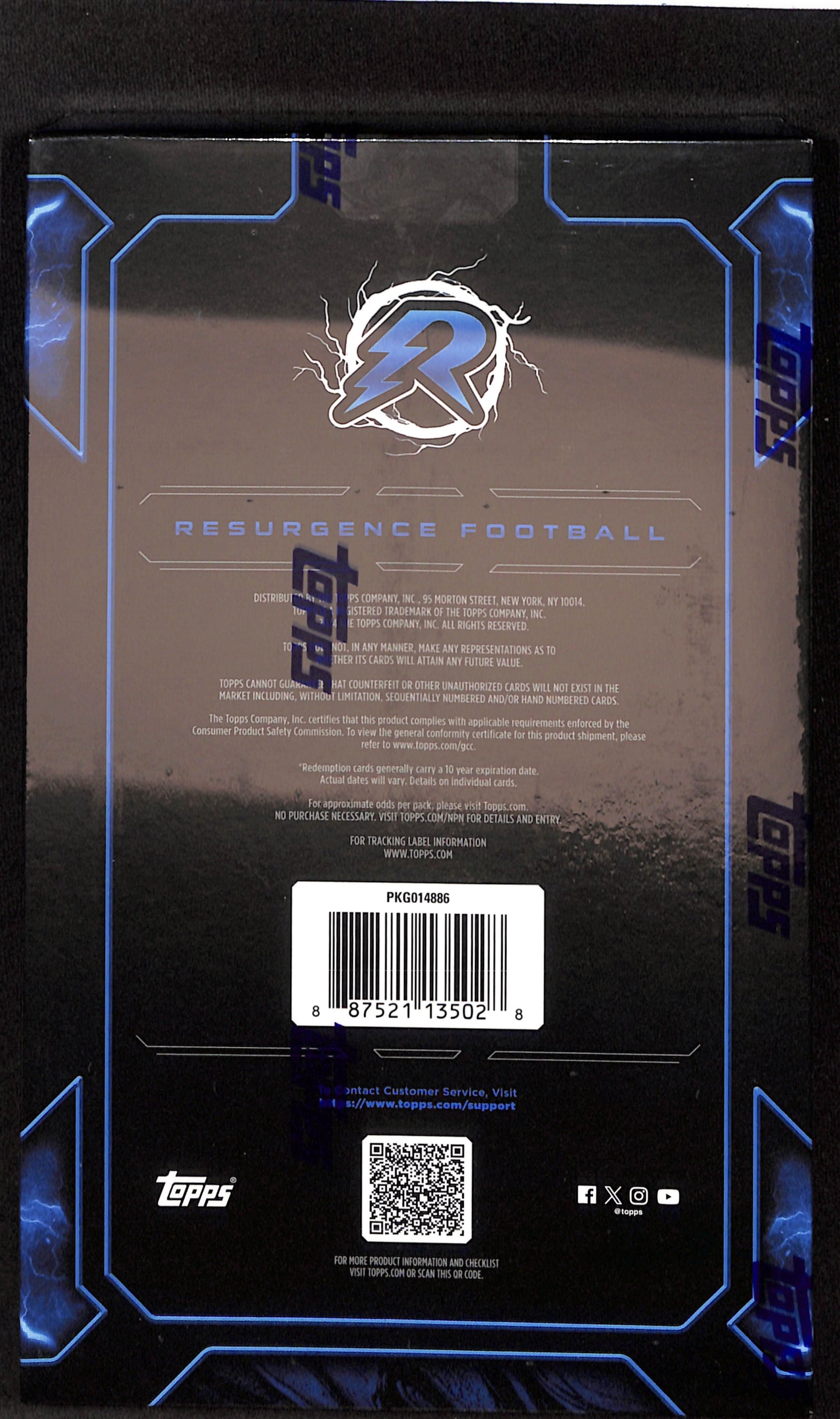 2024 Topps Resurgence Football Hobby Box - Sealed Wax