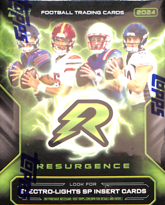 2024 Topps Resurgence Football 8-Pack Blaster Box