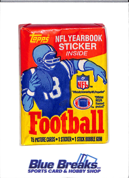 1985 Topps NFL - Sealed Wax - Individual Pack - Football