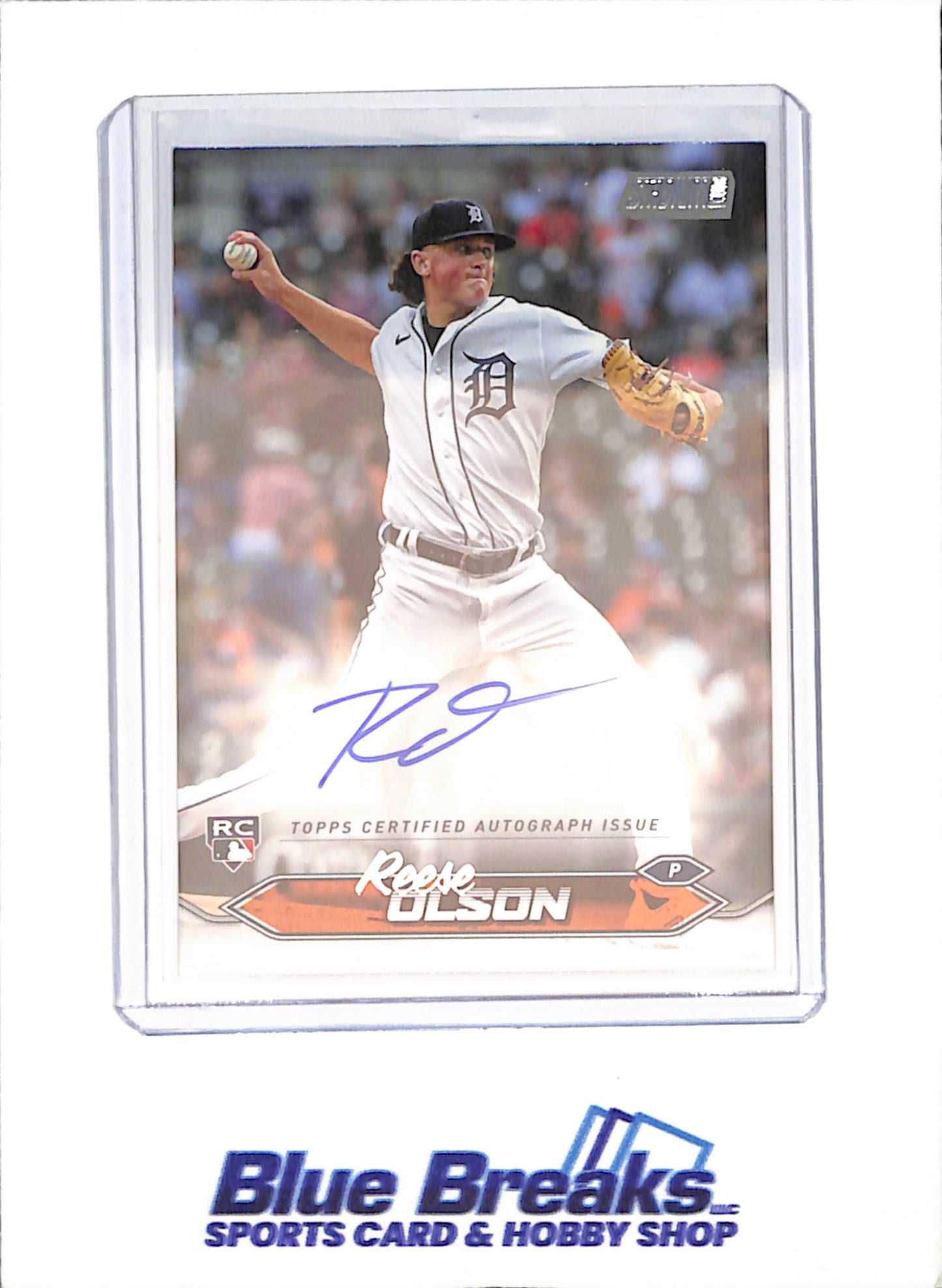 2024 Topps Stadium Club - Reese Olson - Autograph - RC - Detroit Tigers - Baseball - #SCBA-RO