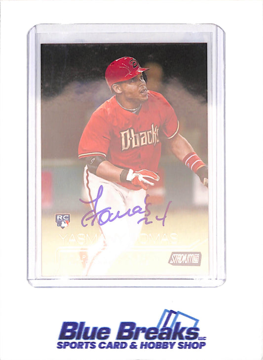 2015 Topps Stadium Club - Yasmany Tomas - Autograph - RC - Arizona Diamondbacks - Baseball - #SCA-YT - Drop