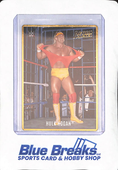 2023 Chronicles  - Hulk Hogan - Action Packed Gold Border - WWE - #AP-11