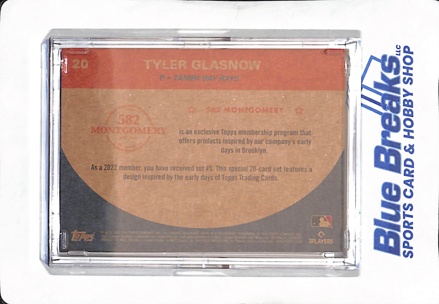 2022 Topps 582 Montgomery Club Set #5 - Cards 1-20 - Baseball