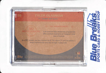 2022 Topps 582 Montgomery Club Set #5 - Cards 1-20 - Baseball