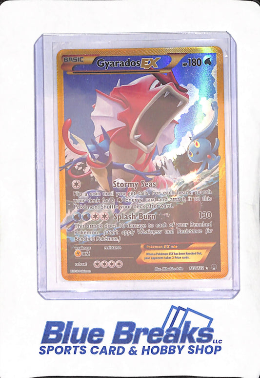 Pokemon - Gyarados EX (Secret) - XY BREAKpoint - Holofoil - #123/122