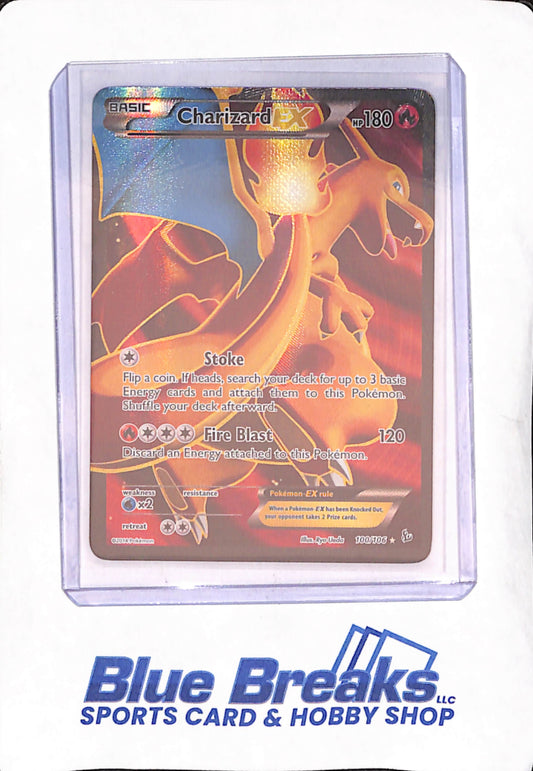Pokemon - Charizard Flashfire Full Art EX - #100/106