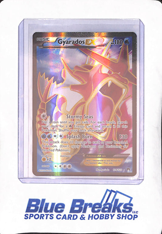 2016 Pokemon  XY - Gyarados EX Breakpoint Full Art - #114/122