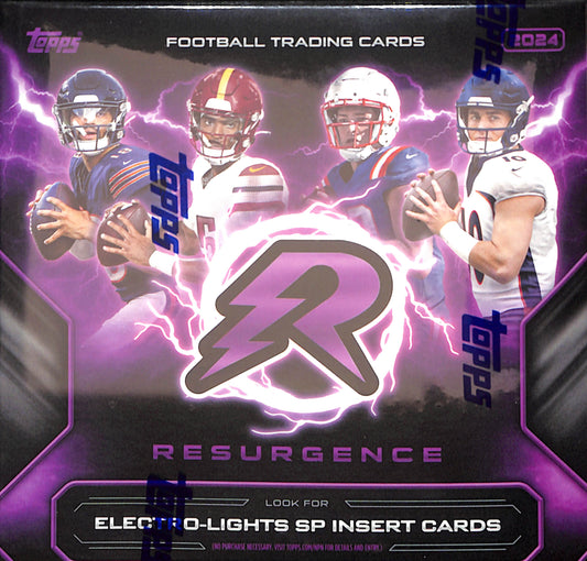 2024 Topps Resurgence Football Mega Box - Sealed Wax