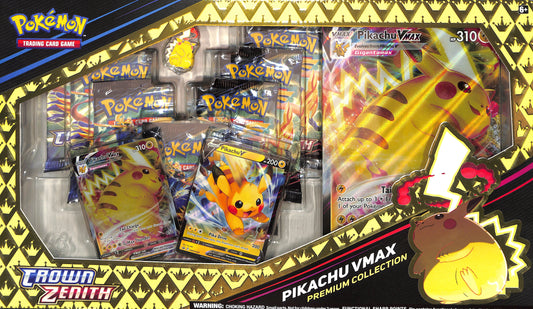Pokemon Crown Zenith Pikachu VMax Premium Collection - Sealed Wax
