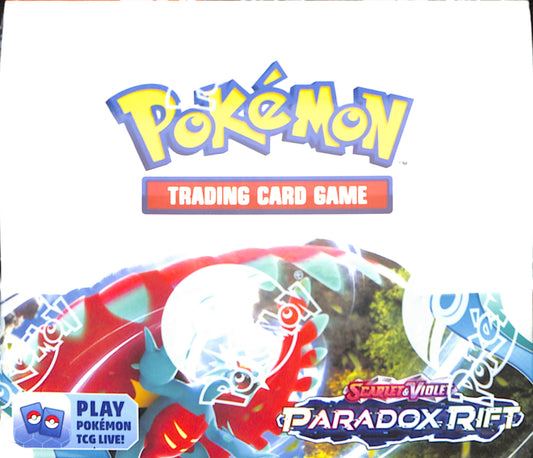 Pokemon Scarlet & Violet Paradox Rift Booster Box - Sealed Wax