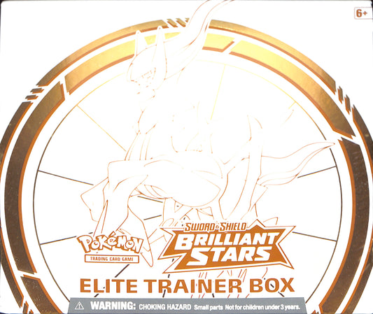 Pokemon Sword & Shield Brilliant Stars Elite Trainer Box - Sealed Wax