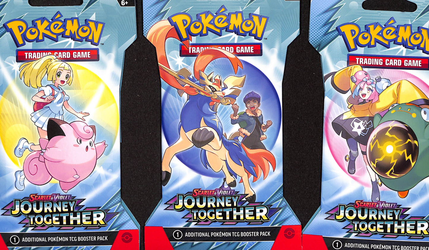 Pokemon Journey Together Sleeved Booster Pack - Sealed Wax