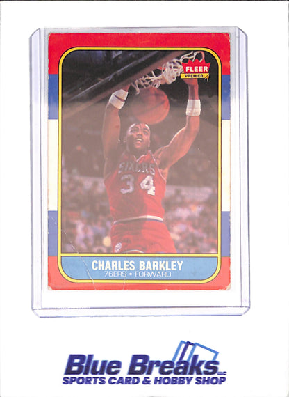 1986 Fleer Basketball Set 1-132 (No Stickers) - Michael Jordan - Complete Set