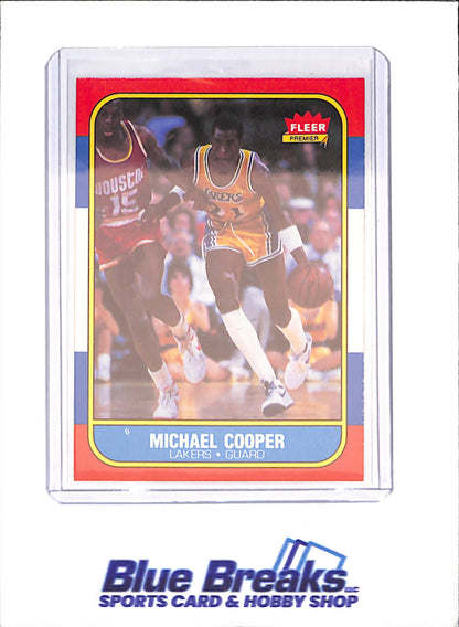 1986 Fleer Basketball Set 1-132 (No Stickers) - Michael Jordan - Complete Set