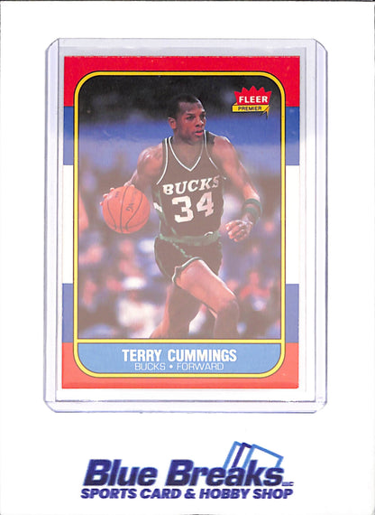 1986 Fleer Basketball Set 1-132 (No Stickers) - Michael Jordan - Complete Set