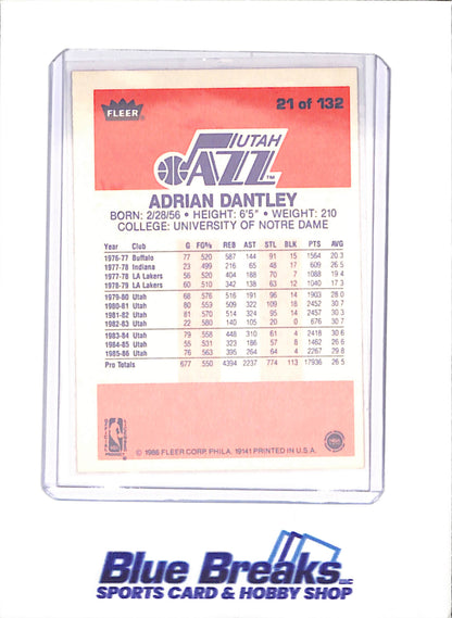1986 Fleer Basketball Set 1-132 (No Stickers) - Michael Jordan - Complete Set