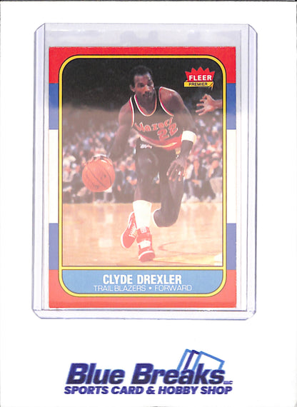1986 Fleer Basketball Set 1-132 (No Stickers) - Michael Jordan - Complete Set