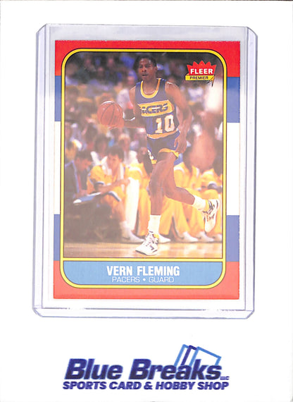1986 Fleer Basketball Set 1-132 (No Stickers) - Michael Jordan - Complete Set
