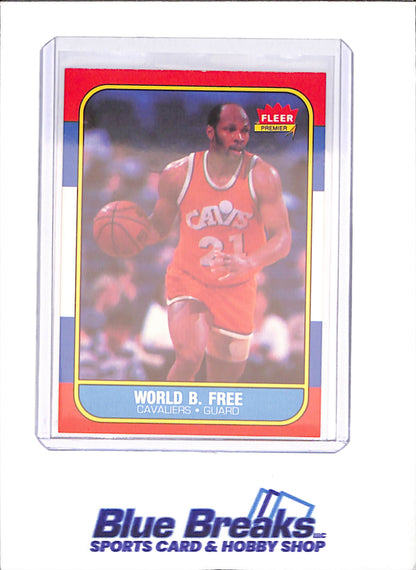 1986 Fleer Basketball Set 1-132 (No Stickers) - Michael Jordan - Complete Set
