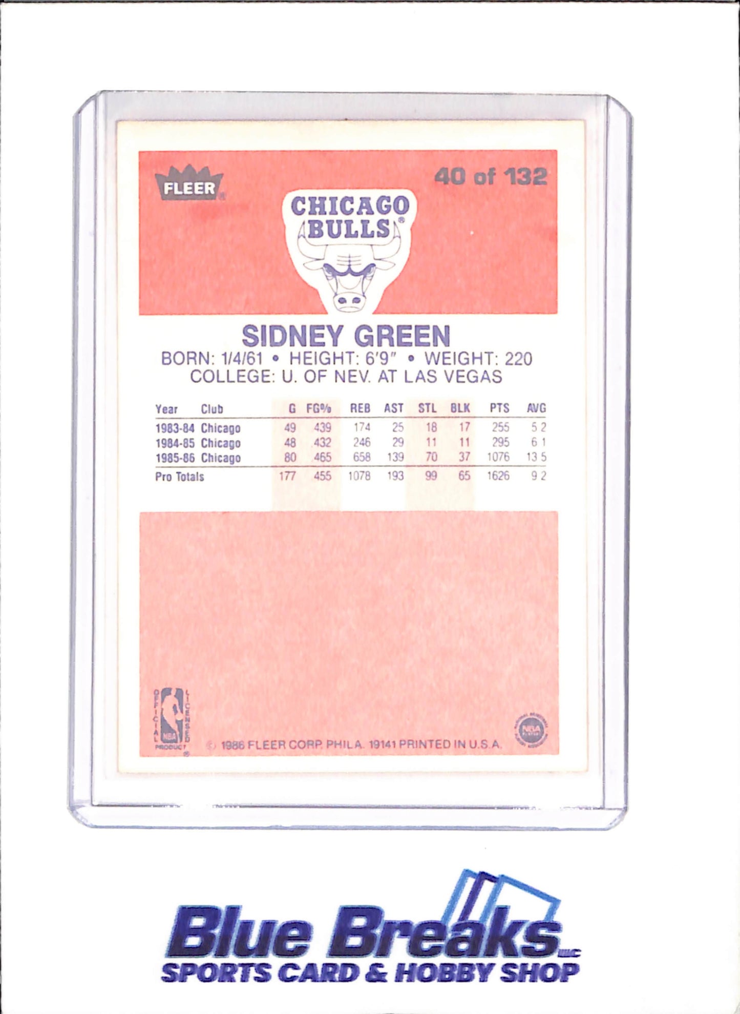 1986 Fleer Basketball Set 1-132 (No Stickers) - Michael Jordan - Complete Set