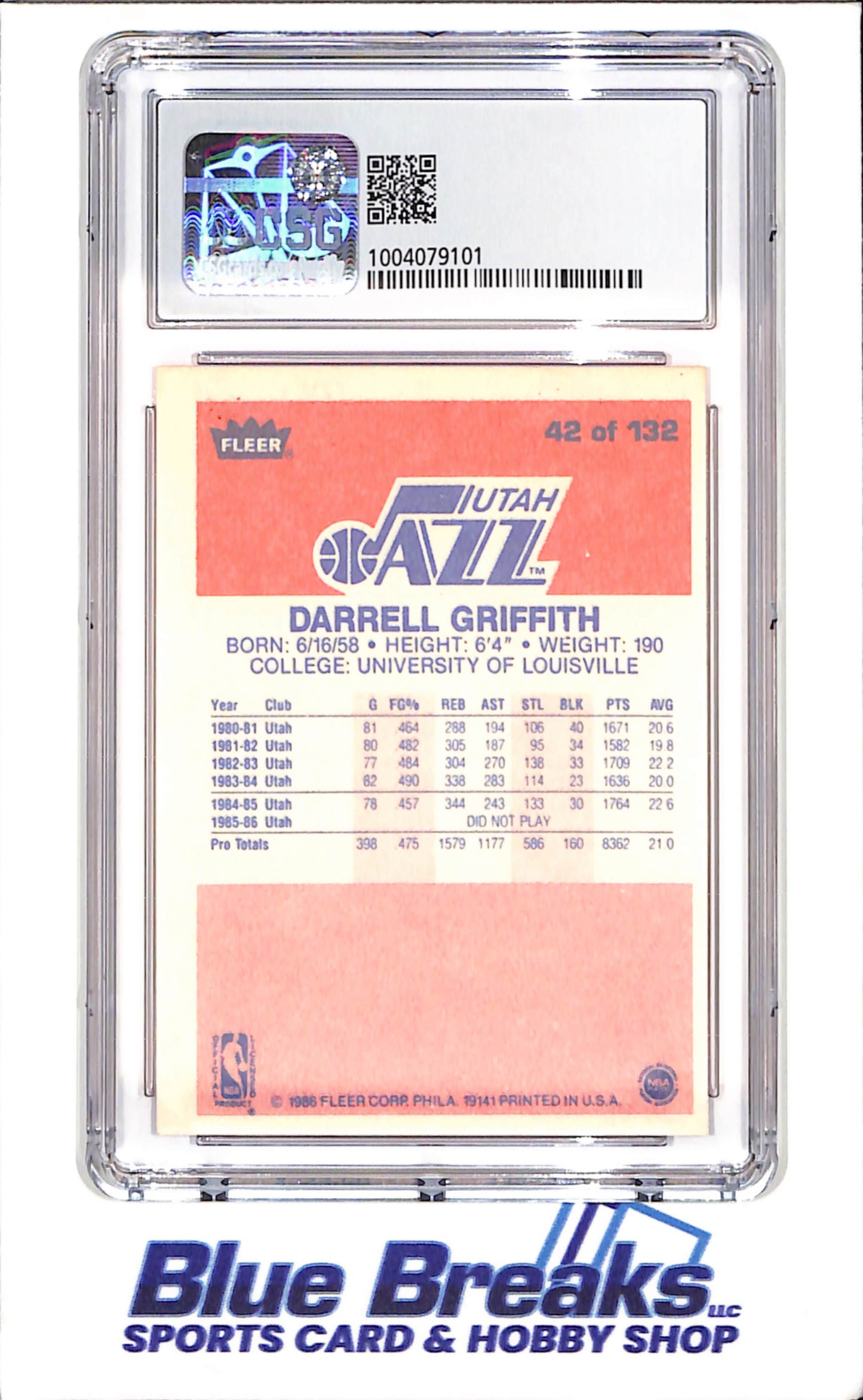 1986 Fleer Basketball Set 1-132 (No Stickers) - Michael Jordan - Complete Set