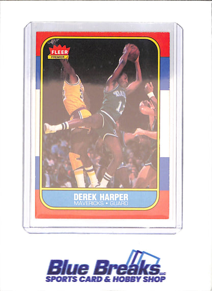 1986 Fleer Basketball Set 1-132 (No Stickers) - Michael Jordan - Complete Set