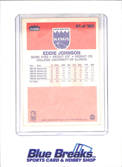 1986 Fleer Basketball Set 1-132 (No Stickers) - Michael Jordan - Complete Set