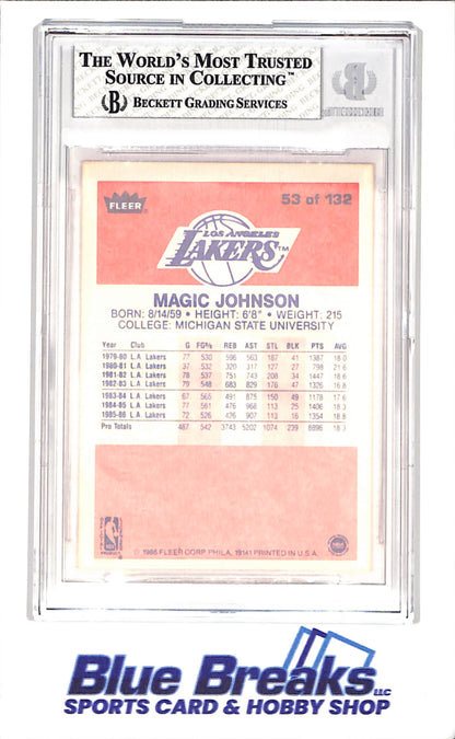 1986 Fleer Basketball Set 1-132 (No Stickers) - Michael Jordan - Complete Set