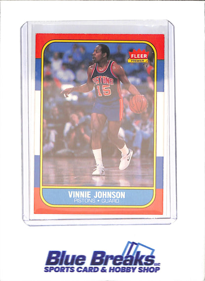 1986 Fleer Basketball Set 1-132 (No Stickers) - Michael Jordan - Complete Set