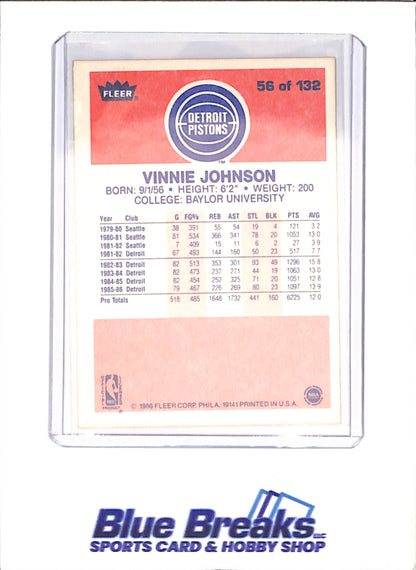 1986 Fleer Basketball Set 1-132 (No Stickers) - Michael Jordan - Complete Set