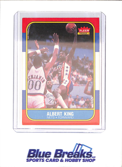 1986 Fleer Basketball Set 1-132 (No Stickers) - Michael Jordan - Complete Set
