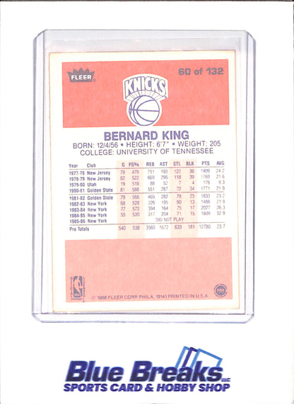 1986 Fleer Basketball Set 1-132 (No Stickers) - Michael Jordan - Complete Set
