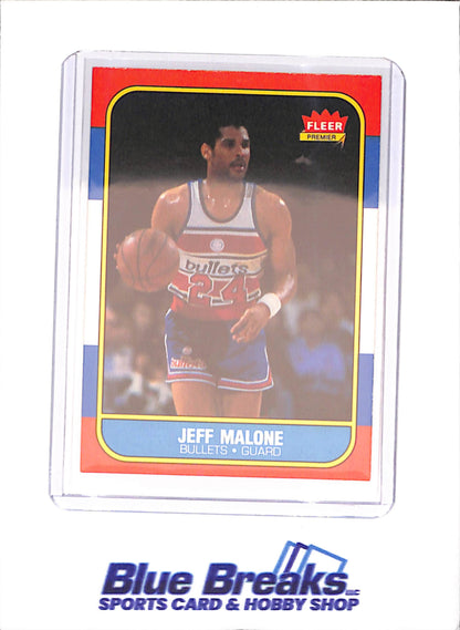 1986 Fleer Basketball Set 1-132 (No Stickers) - Michael Jordan - Complete Set