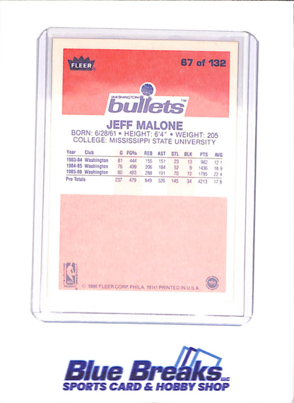 1986 Fleer Basketball Set 1-132 (No Stickers) - Michael Jordan - Complete Set